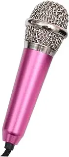 Kisangel Mini Microphone for k Song Portable Wireless Speaker Line Random Sound