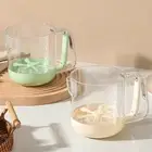 Salad Dressing Shaker Bottle Manual Stiring Cup For Kitchen Egg Beater