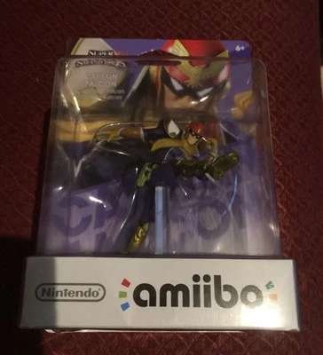 BRAND NEW Captain Falcon Amiibo US NA Version Edition Nintendo Figure