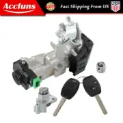 2 Pcs Ignition Door Lock Cylinder Switch Assembly Remote Keys For 2007-2011 CRV