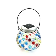 LED Solar Lights Outdoor Solar Glass Bottle Jar Table Lamp Pendant Solar6623