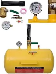 5-Gallon Air Tyre Bead Seater, 145PSI Blaster Tool Seating Inflator With Gauge Car Truck ATV Tank Heavy Duty