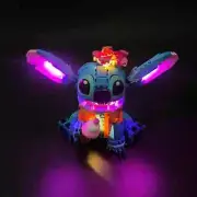 LED Light For 43249 Stitch Building Blocks Decorative Lamp Remote Control