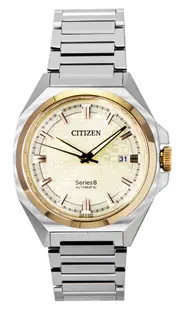 Citizen Series 8 831 Stainless Steel Automatic NB6059-57P Mens Watch Champagne Dial 100M