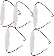 Mobestech 5Pcs High Voltage Fuse for Microwave Ovens Replacement Fuse Holder with Tested Performance Compact and Lightweight Accessories for Efficient Repairs