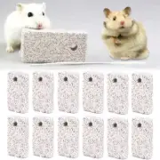 10 Pcs Pet Lava Bites Chews Toy Teeth Grinding Block Mineral Calcium Stone