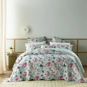 Bianca Charlene Bedspread Set w/ Pillowcase Home/Room Bedding Blue