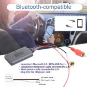 Universal Diy Car Cd Radio Aux-in Rca Bluetooth 5.0 Receiver Aux Bluetooth Adapt