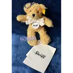 德國 STEIFF 「經典泰迪熊 鑰匙圈KEYRING TEDDY BEAR FYNN」德國製 填充玩具 小熊吊飾