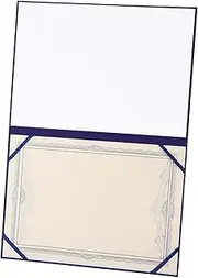 jojofuny Elegant Certificate Cover Stylish Diploma Holder for Awards Graduation and Certificates Material for Use Document Protector