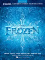 Frozen Disney Movie for Piano Solo Sheet Music Intermediate Advanced Book