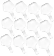 Gogogmee 12pcs Nail Art Trays Resin Frame Non-slip Design Abs Material for Nail Art Display Boards