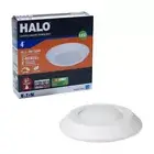 HALO BLD 4 in. White LED Recessed Ceiling Mount Light Trim 3000K Soft White