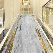 Hallway Runner Rug, Non-Slip Backing, Long Washable Carpet for Kitchen, Corridor, Stairs,0.6m x 6m