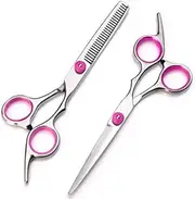 Hair Cutting Scissors, Professional Japan 4cr 6 inch Haircut sissors thinning Barber Hair Cutting Shears Hairdresser Scissors by