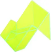 Plastic Car Speaker Display Stand Table Top Speaker Stand Pair for Car Audio PC Speakers and Studio Monitors Car Audio Video Accessories Yellow