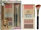 Define Your Light Set - Blendable Highlighter Makeup with Vibrant Blush, Bronzer