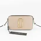 Marc Jacobs Women's Snapshot Bag in Beige Leather Flesh Brown OS