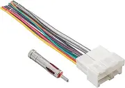 RED WOLF Stereo Wiring Harness Replacement for 1988-2002 GM Chevrolet GMC Buick Cadillac Car Radio Wire Harness Antenna Adapter Connector Plug Kit
