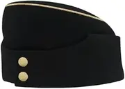[militaryharbor] M42 Panzer General Black Wool overseas cap