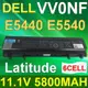 DELL 6芯 VV0NF 日系電芯 電池 045HHN0K8HC 0M7T5F 0WGCW6 0Y6KM7 1N9C0 312-1351 3K7J7 451-BBID 451-BBIE 451-BBIF 45HHN 7W6K0 970V9 9TJ2J CXF66 F49WX FT6D9 M7T5F N5YH9 NVWGM TU211 VJXMC VVONF WGCW6 Y6KM7 Dell Latitude E5440 E5440-4668 E5540