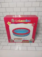 Cocomelon Pool 40in, Age 2+ Has 3 Safety Rings - BRAND NEW