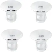 4Pcs Flange Insert 19Mm,Compatible with Medela/Tsrete/Momcozy,Bpa Free Silicone