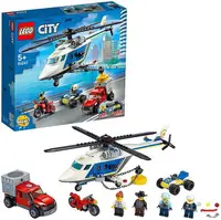 在飛比找樂天市場購物網優惠-LEGO 樂高 城市系列 員警直升機追蹤 60243
