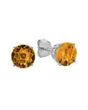 MaxColor 10K 1.50 ct. tw. Citrine Studs