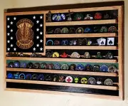 US Special Operations Command-Central Challenge Coin Display Flag 36x20