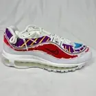 Retro Nike Air Max 98 LX Cut Tear Away White Multi Women's 5.5 CJ0634-101 NEW