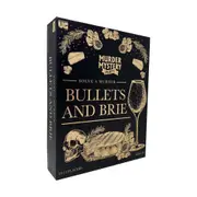 Murder Mystery Party Solve a Murder Game Bullets & Brie Interactive BoardGame
