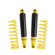 Front Titan 4X4 HD Shocks Raised Springs for Isuzu D-Max TF 12-19 Extra Comfort