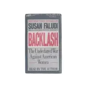 Backlash by Susan Faludi Audio Cassette Read By The Author NEW FACTORY SEALED
