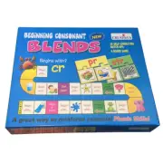 PHONICS CONSONANT BLENDS Educational PUZZLE Game LITERACY PHONETIC Reading