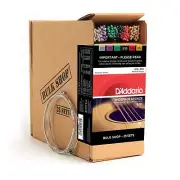D'Addario EJ17-B25 Phosphor Bronze Acoustic Guitar Strings, Medium, 13-56, 25 Bu
