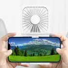 Mini Fan Flexible Usb Rechargeable Energy-saving Foldable Portable Fan Reusable