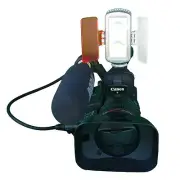 Lumiere L.A. L60328 Twin LED High Power 5500K Portable LED Video Light (LIGHT ON