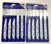 Avanti Pro PS009S Bi-Metal Reciprocating Saw Blade Set, 9-Piece (2-Pack)