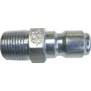 General Pump Pressure Washer Quick Coupler Male Plug, 1/4in. Inlet, 5000 PSI,