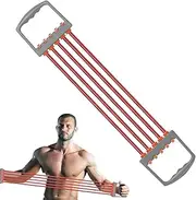 Resistance Ropes for Exercise | Chest Expander Fitness Arm Exerciser & Stretch Bands | Ergonomic Arm Workout Device, Hand Stretcher for Home Office Gym Strength Training
