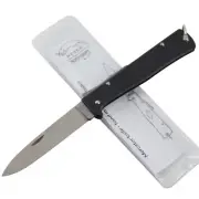 Otter-Messer Mercator Black Stainless Handle Lockback Pocket Folding Knife