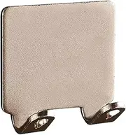 KBTBSCCPLG 1PC Punch Free Shaving Razor Holder Men Shaving Shaver Storage Hook Wall Shelf Bathroom Razor Rack Wall Kitchen Accessories Household Hooks(Gold)