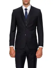 [Gibson] Slim Fit Navy Breeze Jacket FKC020