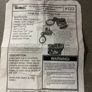 Safe Waze #123 Large Eye 1/2-5/8 Rope Grab