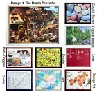 Bean Bag Lap Tray Stable Table Breakfast Serving Tray Laptray - Dutch Proverbs