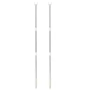 2 Pcs Clothes Rail Adjustable Hanger Rod Hanging Rods for Line Pole