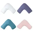 180 Thread Count U-Shaped Pillowcase - Neck Protector Comfort and Cushion Decor