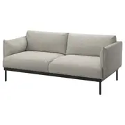 ÄPPLARYD 2-seat sofa, Lejde light grey