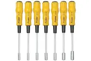 PK9402 PROSKIT 7 Piece Hex Nut Driver Set 7Pc Pros Kit Contents: 3, 3.5, 4, 4.5, 5, 5.5, 6Mm 7 PIECE HEX NUT DRIVER SET